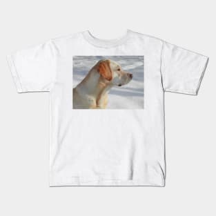 Labrador Retriever Yellow fourth Kids T-Shirt